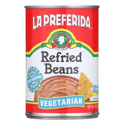 Refried Beans Vegetarian - La Preferida