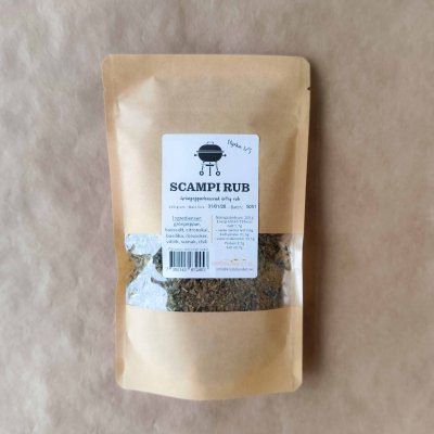 Scampi Rub - Fiskkrydda - 100g