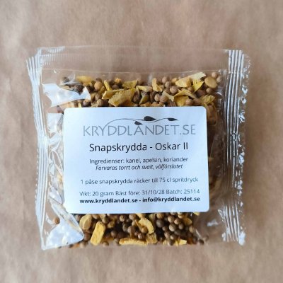 Snapskrydda - Oskar II - 20g