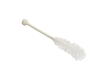 Råsocker på pinne - Vit - 1 st