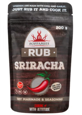 Poppamies - Sriracha Rub