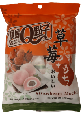 Strawberry Mini-Mochi 120 gr