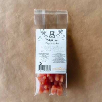 Tebjörnar - Pepparkaka