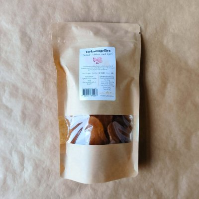 Torkad Ingefära - Skivor - Sötad - Kanel - 200g