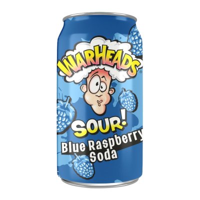 Warheads Sour Soda - Blue Raspberry