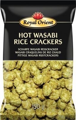 Hot Wasabi Rice Crackers