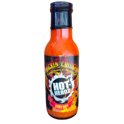 Kickin Chicken Wing Sauce - Very Hot - Hot Headz